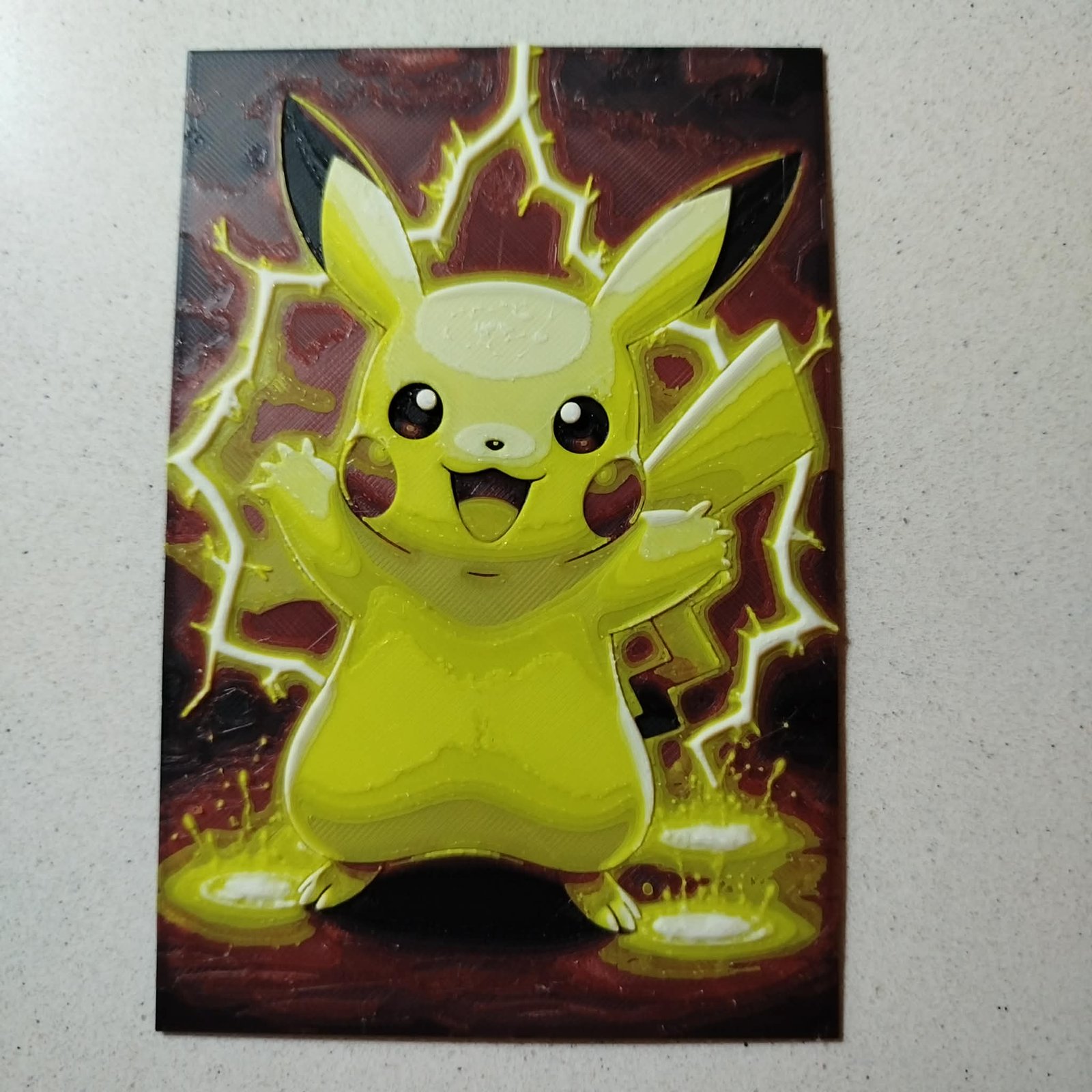 Création Pikachu réalisée par ArtTree Forge